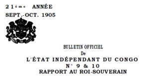 Texte de la commission d'enquête de 1905